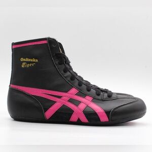 Onitsuka Tiger wrestling 81 boot black pink